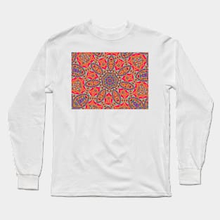 seven petal mandala Long Sleeve T-Shirt